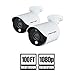 2pk 1080p Hd Wired Cams W/ Deterrent Light