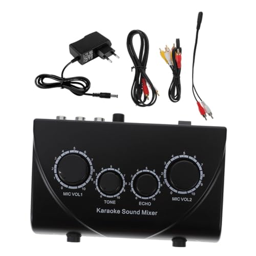 Système DJ portable HANABASS avec mixeur stéréo compact et double entrée micro