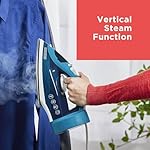 BLACK+DECKER Steam Iron for Clothes with Retractable Cord, Vertical Steaming, Anti-Drip Design, Spray Mist and Auto Clean Button, 1200W - Image 5