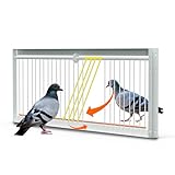 23.6in/60cm Pigeon Trap Door Pigeon Cage Door One Way...