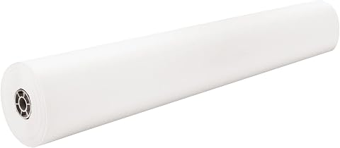 Pacon Gökkuşağı Hafif Çift İnce Kağıt 91,4 cm X 1000 ft. Rulo 36" Wide X 1000 Ft. Length Beyaz