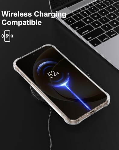 Cresee Case for Honor Magic 8 Pro 5G, Clear Phone Case with Reinforced Corners Bumper Slim Fit Shockproof Flexible TPU Back Cover for Honor Magic8 Pro, Transparent