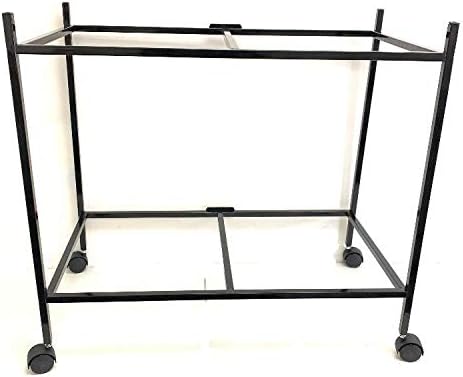 Mcage 2-Shelf Stand for Two of 30" x 18" x 18 Breeding Flight Cages, Black