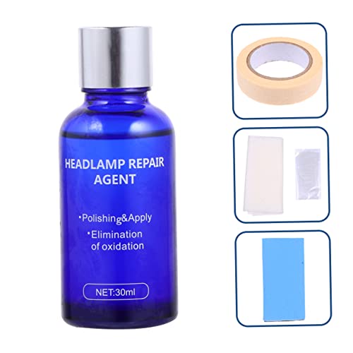 FAVOMOTO Kit Carro 1 Conjunto Agente De Reparo Líquido Polidor De Farol Líquido De Polimento De Faro