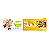 ZonePerfect High Protein Nutrition Snack Bars, Banana Nut Crunch, 2.12 oz bars (16 Bars)