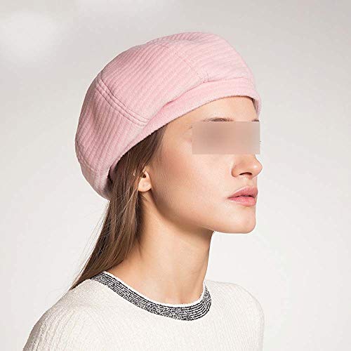 Béret en laine rose JIA JIA isolant et chaud - 3