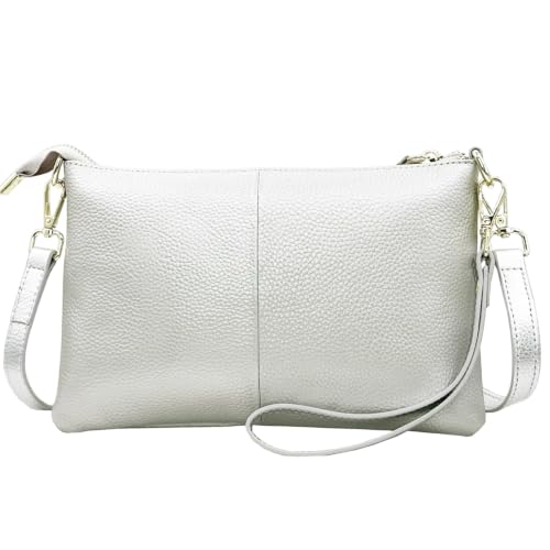 Image of Beurlike Leather Wristlet Wallet Clutch Purses For Women Small Crossbody Phone Bags