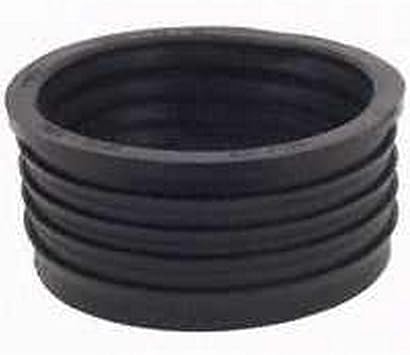 Fernco Schedule 40 4 in. Compression x 4 in. Dia. Compression PVC Donut Fitting