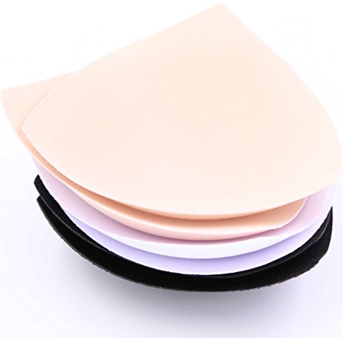 Bra Pads Inserts - Lebeila Women's Bra Pad Insert For Swimsuits Soft Smart Cups For Sport Yoga Swimwear Bikini Top Swimsuit 3 Pair In Set (3 Pairs, Mixed) #TOP4