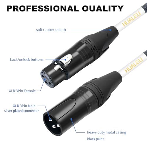 Hualeu H303GS-10 2-Pack Xlr To Xlr Cable thumb #5