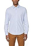Slim Fit ESPRIT Herren 019EE2F013 Freizeithemd, 440/LIGHT Blue, Large (Herstellergröße: L)