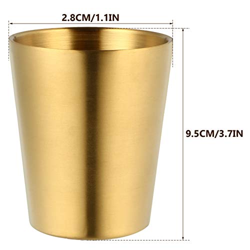Tasse en acier inoxydable GANAZONO la solution incassable pour eau vin et bière - 3