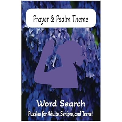 Prayer & Psalm Themed Word Search Puzzle Book: Words Searches with Easy to Read Print about Prayers and Psalm Scripture
