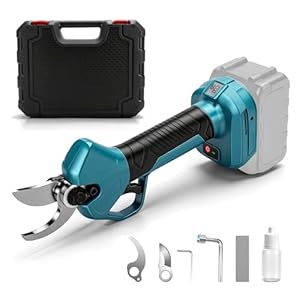 Akku Astschere für Makita 18V Batterie (Ohne Akku), Bürstenloser Motor, Max Öffnung 45mm, Elektrische Astsäge Gartenschere mit LCD-Display, für Baumzweige, Blumen