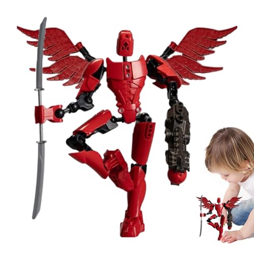 Figuras de ação multi-articulares, robô móvel multi-articulações - robô móvel multi-articulações, figuras e jogos de figuras de ação criativas robustas para crianças