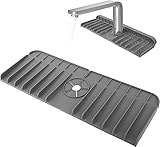 Kitchen Sink Splash Guard - Gray - Small (13.75