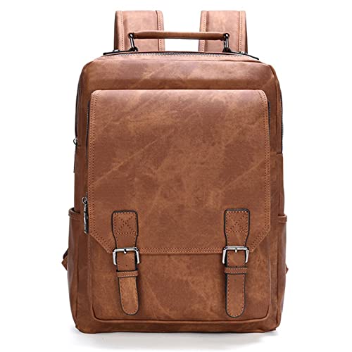 Sac à dos imperméable homme JINGYAN voyage travail école grand ordinateur portable