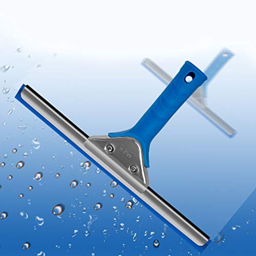 Kit de ferramentas de limpeza de janela e rodo de vidro de microfibra Cabilock 2 peças para limpeza