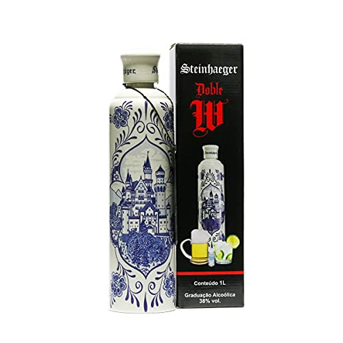 Steinhaeger Doble W Luxo 1000ml - Garrafa Azul