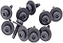 CNUPSM Headlight Bolt Screw 10Pcs N90683302 M6X20 Compatible with Audi A4/S4 Q5 Q7 A6 A7 Fender Bolt Screw