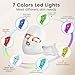 tinkoola Red Light Therapy Mask for Face & Neck, LED Face Light Therapy,USB C Rechargeable,Infrared Mask