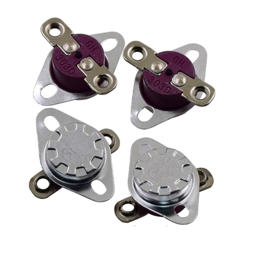 KSD303 30A250V �Z���~�b�N����x�X�C�b�` �T�[���X�^�b�g - �ϋv���ƐM�����̍�������\�����[�V����(Bend foot,2PCS_85C-PURPLE)