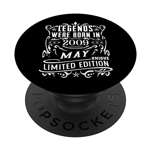 Cumpleaños Mayo 2009 Edición Limitada Regalo Legend May PopSockets PopGrip Intercambiable