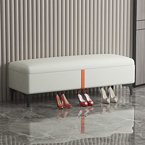 Ottoman banc de rangement pour optimiser l'espace et ranger le salon