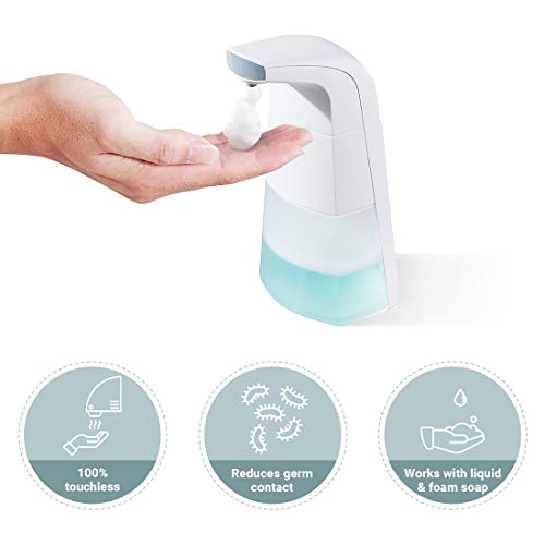 Excell 1Ne-003O0-1975-100 Touchless, Liquid And Foam Soap Automatic Dispenser For Bathrooms And Kitchens, White #TOP5