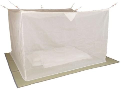 Nishikawa Living 145514451 Hanging Mosquito Net, for 1.7 x 98.4 inches (200 x 250 cm), Beige