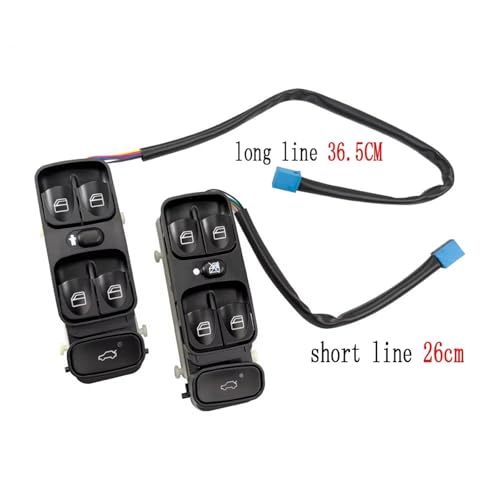Interrupteur de vitre auto Benz Classe C bouton commande pour trajet quotidien - 5