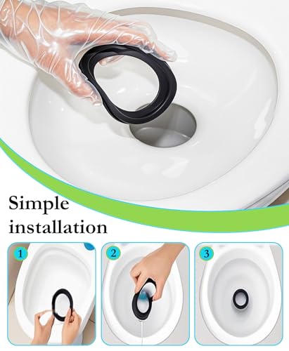 Image of RV Toilet Seal Replacement 2-Pack for Dometic 300 /310 /320 Toilets, High-Grade Flush Ball Seal Gasket 385311658, Premium Rubber Toilet Parts to Fix Leakage & Odor, for Camper, Motorhome, Travel Trailer