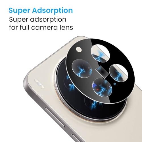 Image of FIRST MART Premium Camera Lens Protection For Vivo X300 Pro 5G (6.78 Inches) With Edge-to-Edge Protector Coverage and Installation Kit |Black, Pack of 1