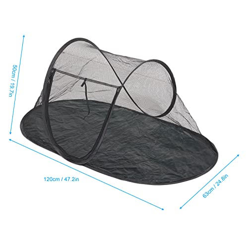 Cat Outdoor Foldable Pop Up House Pet Enclosure With Storage Bag, Breathable Indoor Playpen Portable Exercise Tent for Cats, Dogs, Small Animals by Focket - Image 8