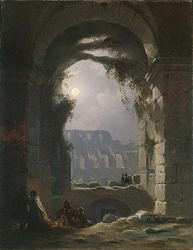 Peinture murale Colisée pour créer une ambiance feutrée dans un grand salon