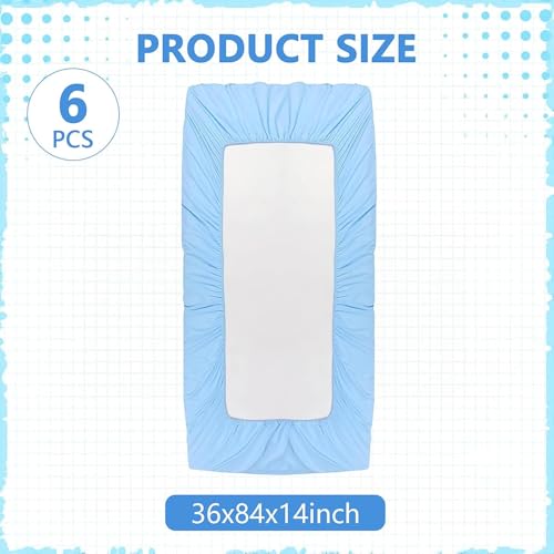 Draps-housses pour lit d'hôpital de qualité supérieure standard 91 x 213 cm