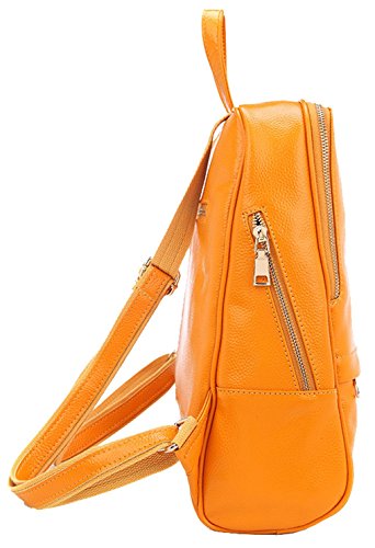 Greeniris Lady Genuine Leather Backpack moda di
