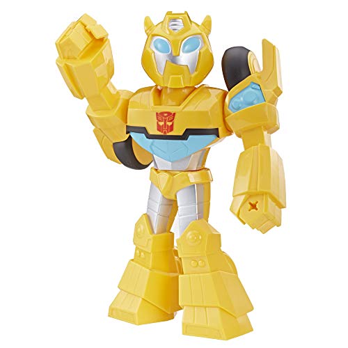 Transformers Playskool Heroes Rescue Bots Academy Mega Mighties Bumblebee Figurine Robot à Collectionner de 25,4 cm, Jouets pour Enfants à partir de 3 Ans
