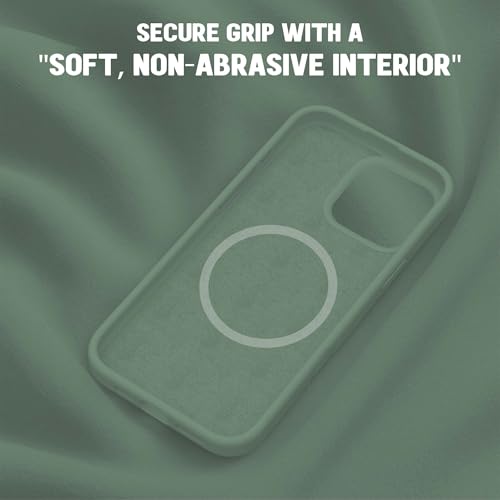 Image of Kratos Soft Silicone Case Cover Compatible with iPhone 14 Pro Max - Everyday Comfort Protection, Wireless Magnetic Charging Case with Raised Edge Camera & Screen Protection, Shock-Resistant Design
