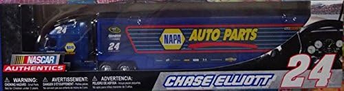 2017 Edition Chase Elliott #24 NASCAR Authentics NAPA Hauler Trailer Rig Semi Truck Trailer Tractor Cab....Cab is diecast metal....trailer is plastic