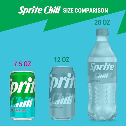 Sprite Chill Cherry Lime 7.5oz 6pk