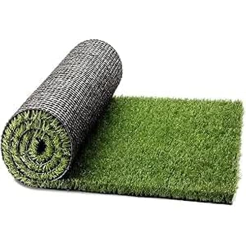 Gazon synthétique extérieur 90x150 cm pour aménagement paysager et jardin - 2