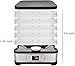 Electric Food Dehydrator Machine with 5 BPA Free Trays, Digital Timer and Temperature Control for Beef Jerky, Fruit Leather, Herbs