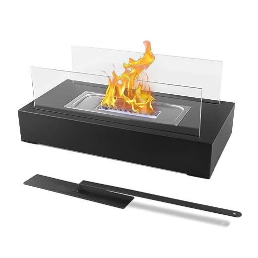 Tabletop Fire Pit Outdoor Portable Table Top Firepit Indoor Tabletop Fireplace for Patio Balcony Living Room Table Decor Family Holiday Party Gathering Friday Night Dinner Camping Supplies