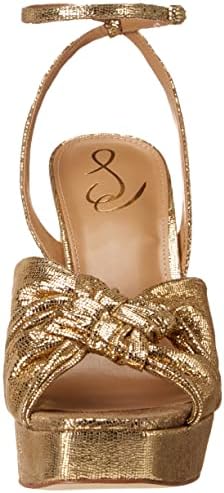 Sam Edelman Women's Kristen Platform Sandal, Gold Mine, 10 | Image 1