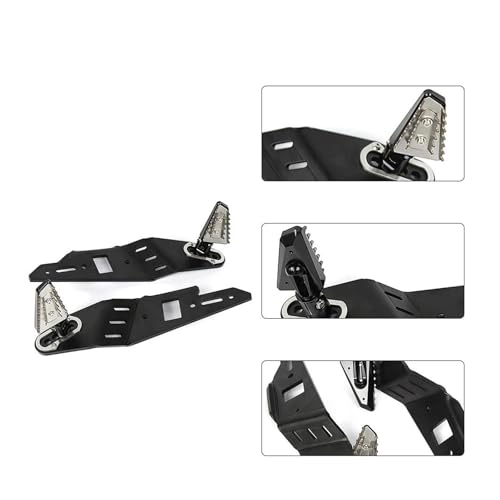 Cale Pied Moto Antidérapant pour Support Passager FORZA750