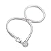 Silver Bracelet 3mm Snake Chain Men Women Fashion Jewelry Gift Practical treatment