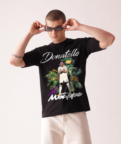 Image of Unisex Cotton Football Graphic Print Oversized Fit T-Shirt