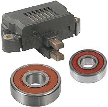 Alternator Repair Kit for 1992-1995 BMW 318i with 105 Amp Paris Rhone/Valeo (A14V13); Regulator Brushes Bearings - 13467RK