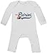 Produktbild I'm a Patriot #1 Babybody American Football Super Bowl Pats, Farbe:Weiß (White BZ13);Größe:3-6 Monate